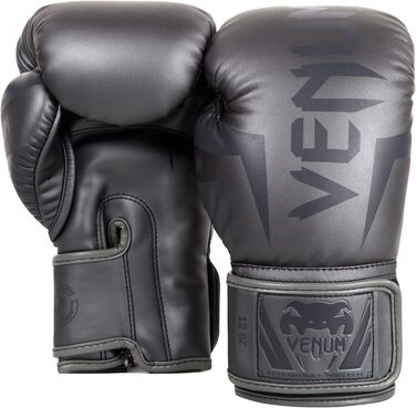 Боксерські рукавички Venum Elite сірого кольору, 10 Oz