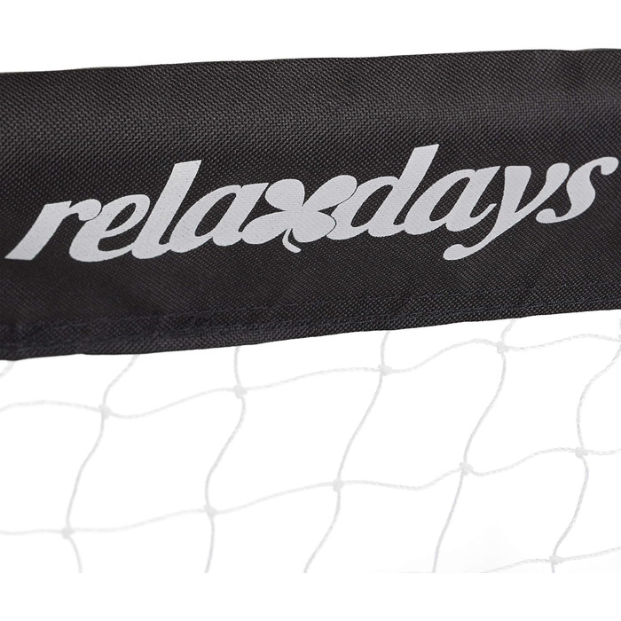Футбольні ворота Relaxdays для дітей і дорослих, професійні, з сіткою, для саду, 110x150x75 см, сірі/чорні