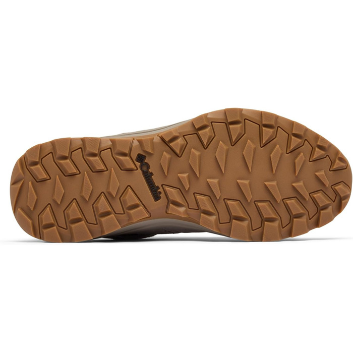 Чоловічі трекінгові черевики Columbia Redmond™ IV Low Waterproof Mid Rise, 49 EU, Gravel Napa Green