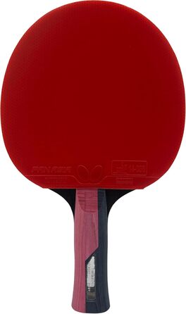 Тенісна ракетка Butterfly Timo Boll Black/Ruby Red для настільного тенісу, рубіново-червона