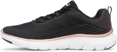 Жіночі кросівки Skechers Flex Appeal 5.0 чорні, дихаючі спортивні кеди, розмір 42 EU
