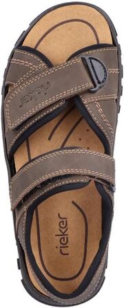 Чоловічі сандалії Rieker коричневого кольору, розмір 40 EU