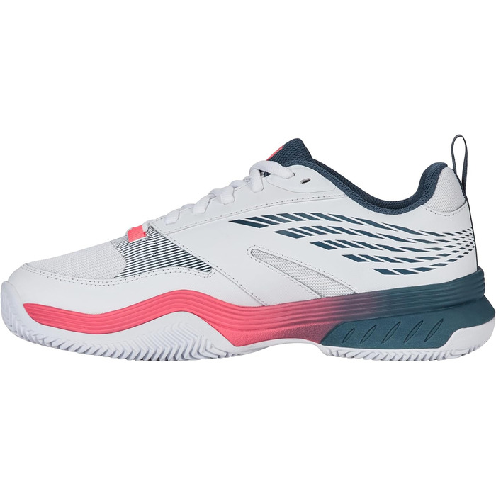 Тенісні кросівки K-Swiss Speedex для чоловіків (46 EU, білий, Stargazer Neon Blaze)