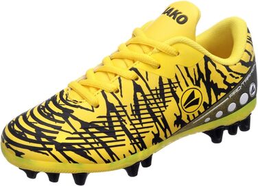 Дитячі футбольні бутси JAKO J-SFG Take (жовто-чорні), 38 EU