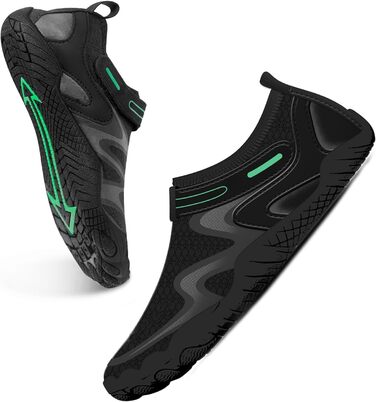 Чоботи для плавання та водних видів спорту: чорні, 41 EU (для жінок та чоловіків)