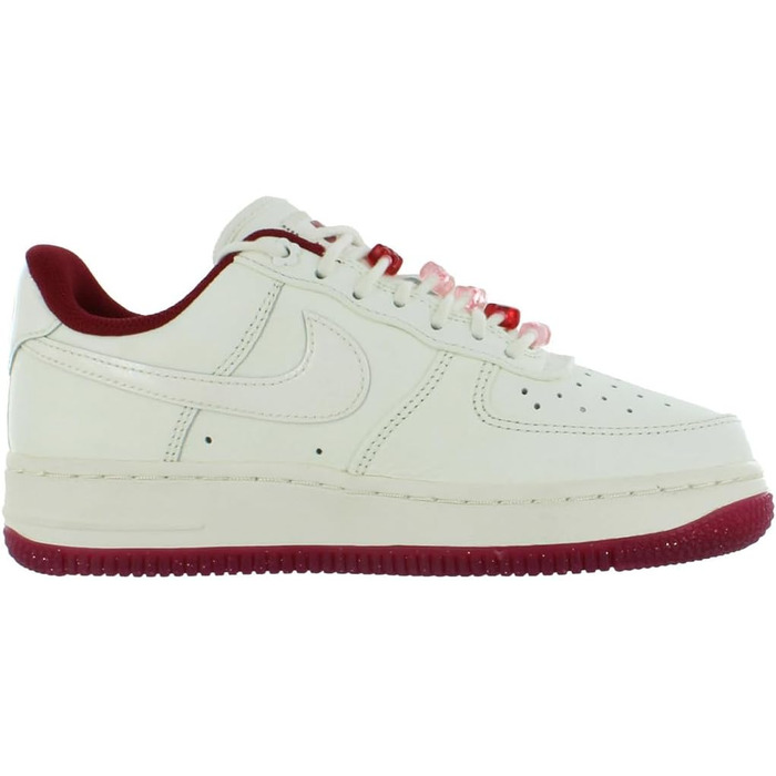 Кросівки Nike Air Force 1 для жінок, білі (36 EU), Sail Team Red