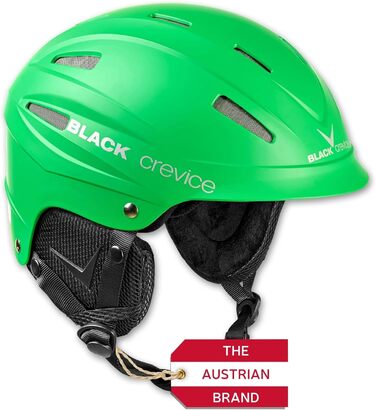 Лижний шолом Black Crevice Ischgl, ударостійкий, спортивний дизайн, білий, для чоловіків і жінок, сноуборд-шолом, дихаючий, регульований розмір M