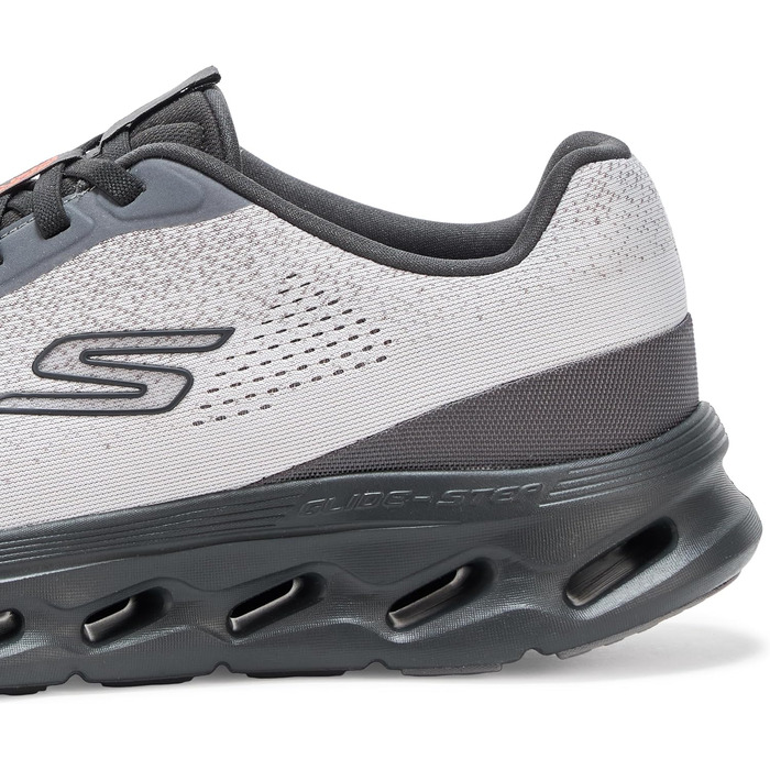 Чоловічі кросівки Skechers Go Walk Glide-Step 2.0 Vic, сірий/чорний, 45 EU