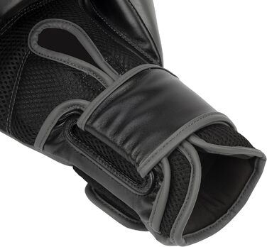 Боксерські рукавички Everlast Powerlock 2R 16oz чорні, універсальні для дорослих