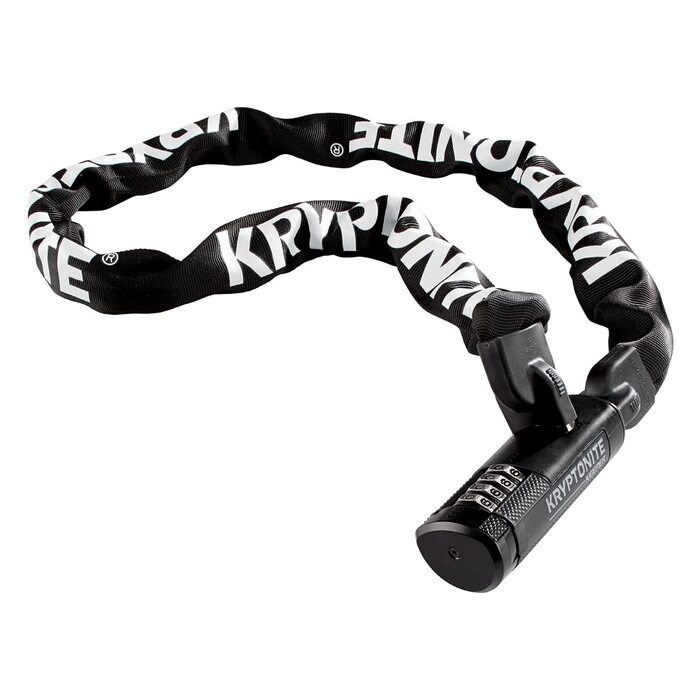 Ланцюговий замок для велосипеда Kryptonite Keeper 712 Integrated Chain, 90 см