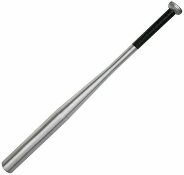 Біта бейсбольна алюмінієва 72 см, сплав, для тренувань та гри