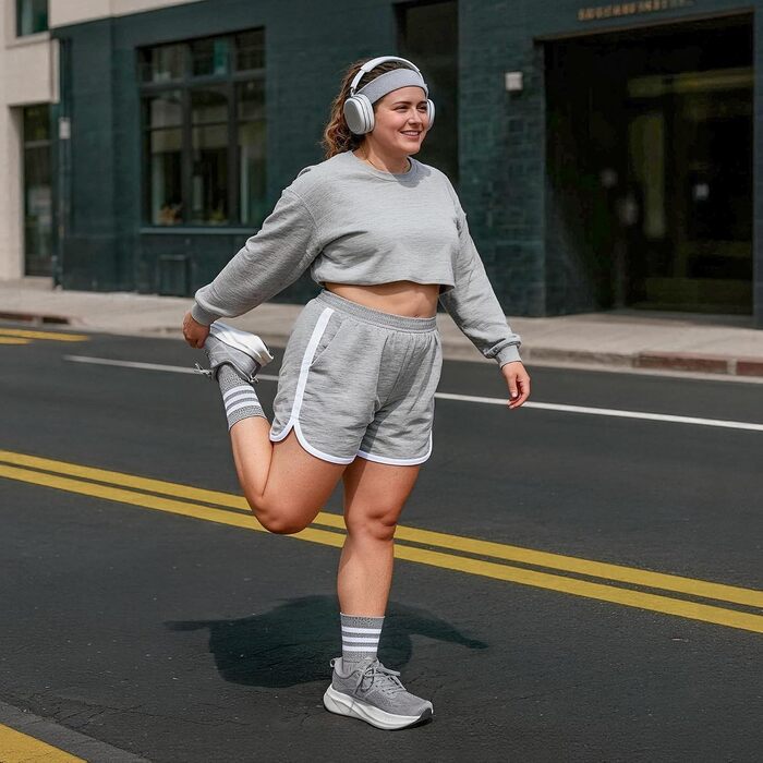 Жіночі кросівки Allswifit для бігу та фітнесу: легкі, амортизуючі, з антиковзким протектором, сірі (41 EU)