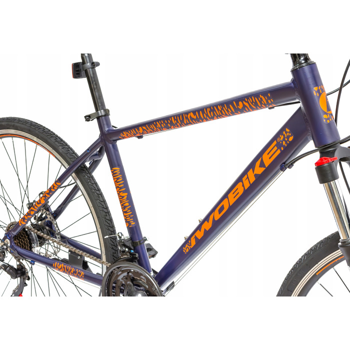 Трекінговий велосипед IWOBIKE Galaxy, рама 18,5 дюйма, колеса 28