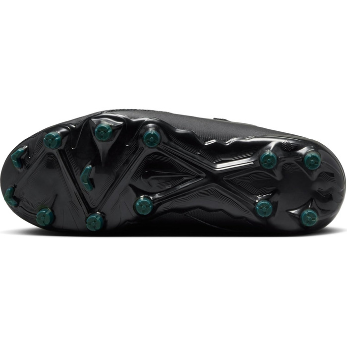 Кросівки для футболу Nike Jr. Phantom GX II Academy FG/MG, чорний/чорний/темно-зелений, 33 EU