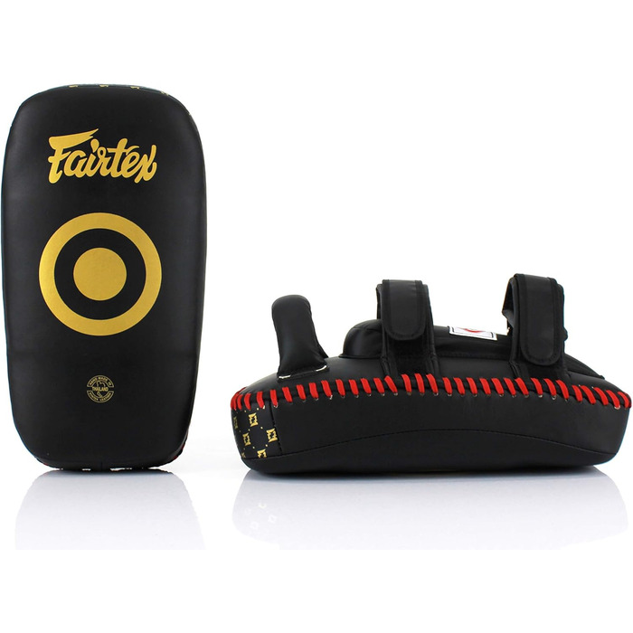 Боксерські лапи Fairtex KPLC5 для MMA та Муай Тай, зігнуті, легкі, ударопоглинаючі, з додатковою амортизацією для спарингу та кікбоксингу