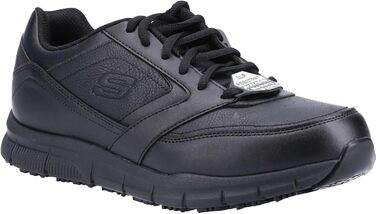 Чоловічі робочі черевики Skechers Nampa, 44 EU, чорний колір, синтетичний Pu