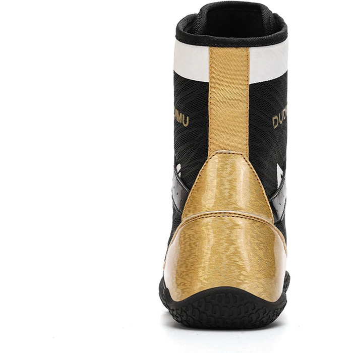 Черевики для боксу чоловічі, бойові черевики для кікбоксингу, муай-тай, спарингу. Розміри 36-46, колір золотий