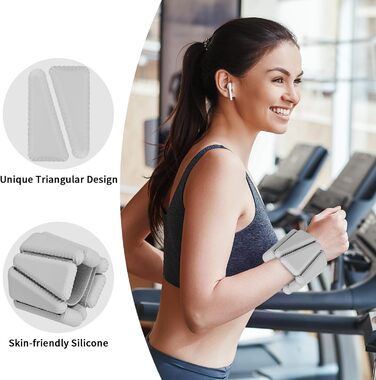 Набір кишенькових вагів KOOOGEAR (2 шт.) для фітнесу, бігу, тренувань (0,5 кг * 2)