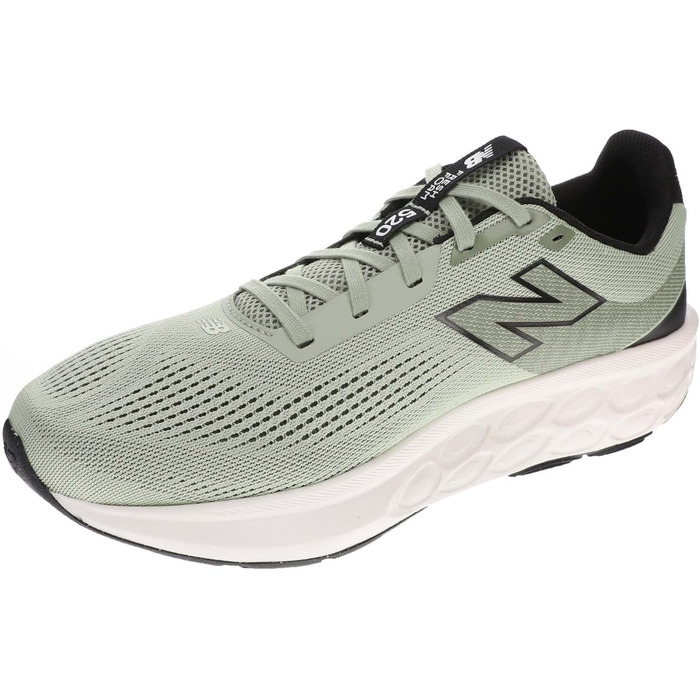 Кросівки New Balance Fresh Foam 520 V9 для чоловіків, 45 EU, шнурівка, Snake, Dark Olive, Black