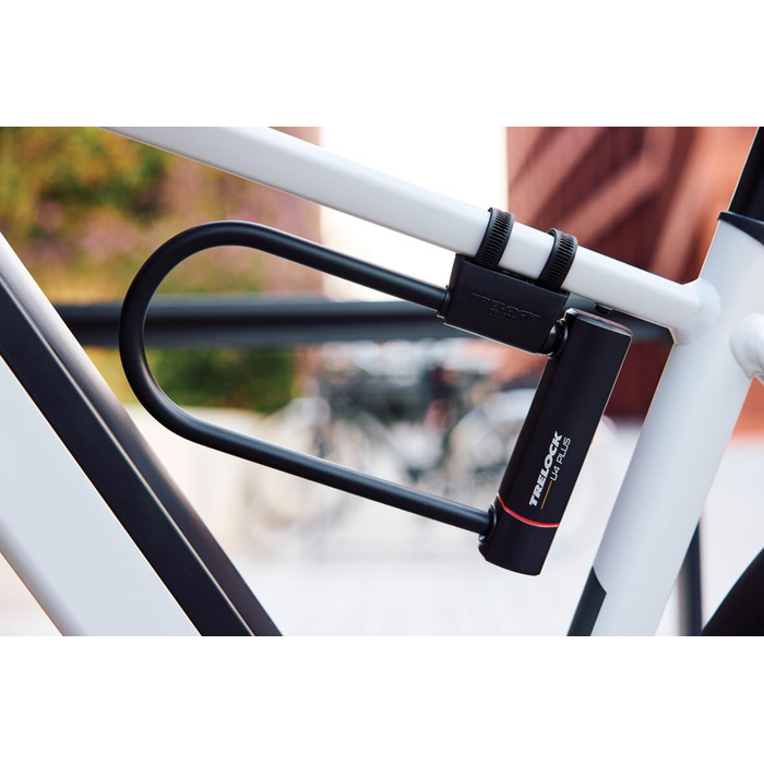 Замок для велосипеда TRELOCK U4 Plus, будівельний, 23 см, чорний