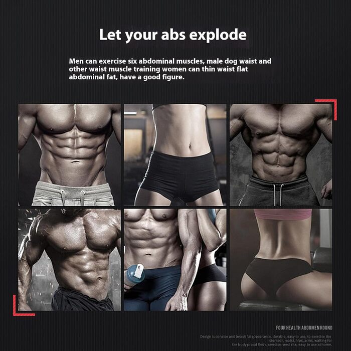 Ролер для пресу Bauchroller: тиха, складна модель 2024 року для чоловіків та жінок