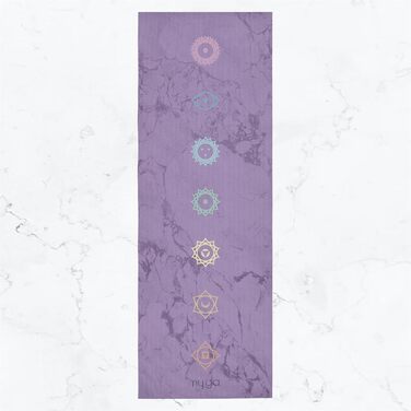 Набір для йоги Myga: нековзкий килимок 6 мм, блок і ремінь для пілатесу та фітнесу, вибір дизайну, стартовий комплект для початківців