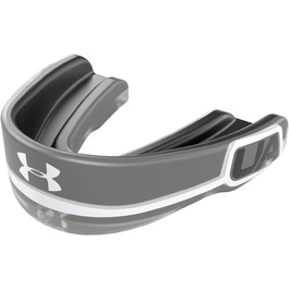 Захисна капа Under Armour Gameday Pro для футболу, лакросу, баскетболу, хокею, боксу, чорна, для дорослих і підлітків, з ремінцем для шолома