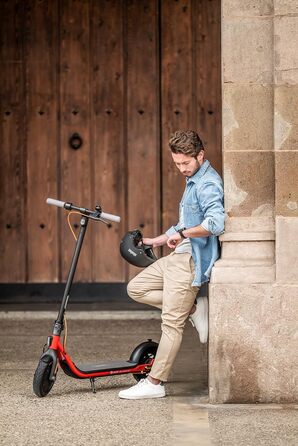 Електросамокат Segway-Ninebot D38D для дорослих, з допуском на дороги, швидкість до 20 км/год, запас ходу 38 км, легкий