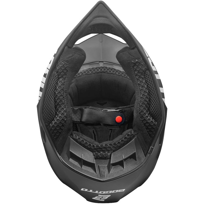 Мотошолом Bogotto V321 Solid кросовий, матовий чорний, розмір L
