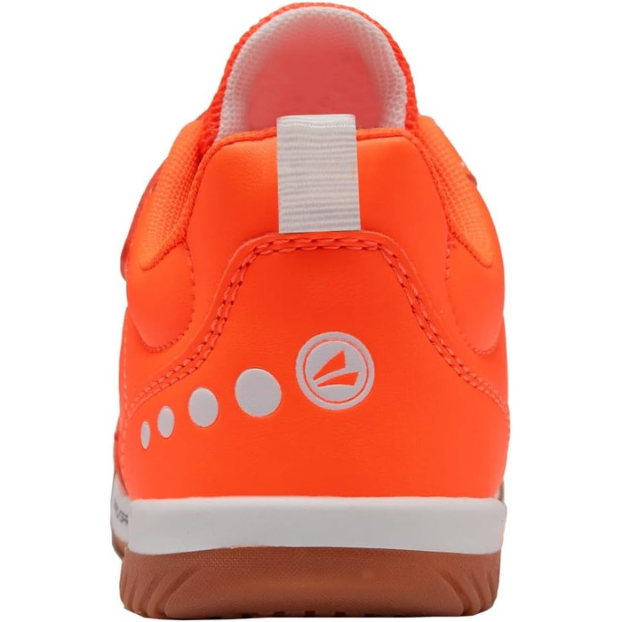 Спортивне взуття JAKO J-sh Pass для залу та вулиці (35 EU, неоновий помаранчевий, білий)