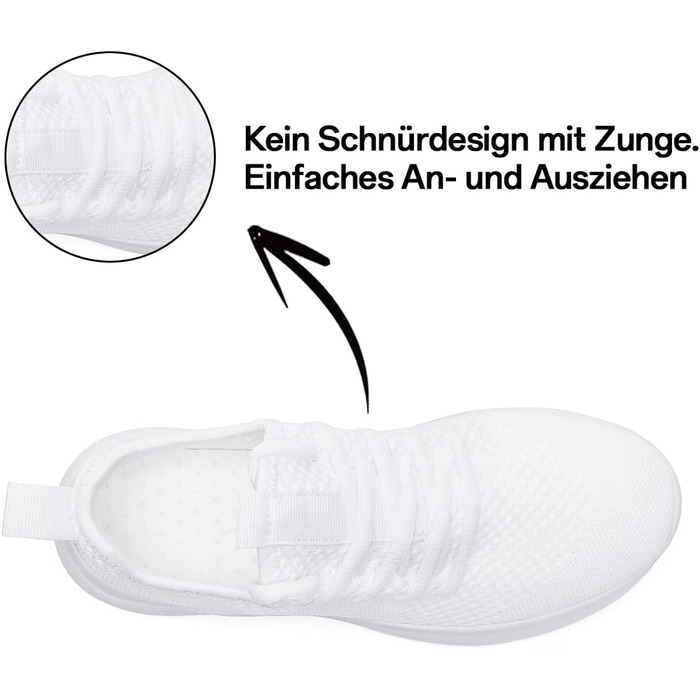 Чоловічі кросівки для спорту, тенісу, ходьби та бігу. Модельні, легкі, дихаючі фітнес-кросівки для залу та джогінгу, розмір 43 EU, білі