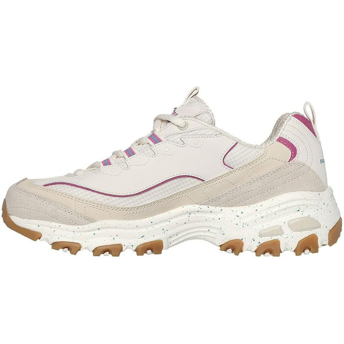 Жіночі кросівки Skechers D'Lites Fresh Start на шнурівці з піною Memory Foam, чорно-білі