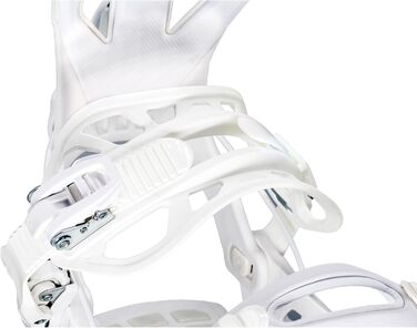 Зв'язки для сноуборду Airtracks Master W Pro ME Fastec™ System - білі, розміри S, M, L, XL (41-44)