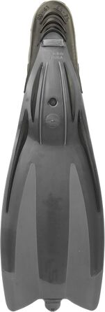 Ласти Abysstar 69488BK для дорослих, унісекс, чорні, розмір 44/45