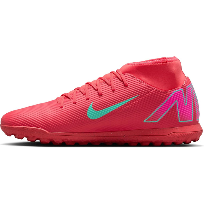 Футбольні бутси Nike Mercurial Superfly 10 Club TF Ember Glow Aurora Green (FQ8317) 45.5 EU