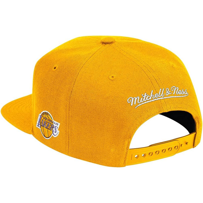 Кепка Mitchell & Ness Wildback Snapback HWC Los Angeles Lakers жовтого кольору