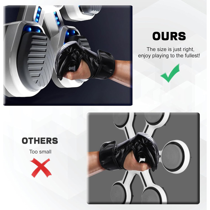 Музична боксерська машина Wandmodell - бокс з Bluetooth, LED, 9 швидкостей, 9 режимів для дітей та дорослих