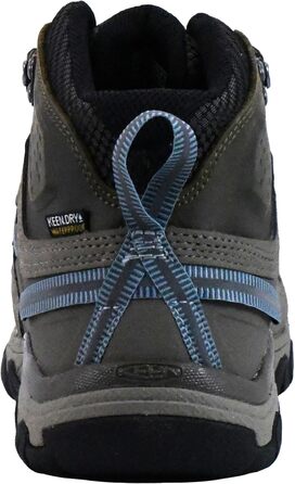 Черевики для туризму Keen Targhee III Mid WP жіночі (40.5 EU, Dark Olive Atlantic Blue Grey)