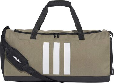 Сумка спортивна Adidas 3S Duf M, зелена/чорна/біла, універсальна, GE6153