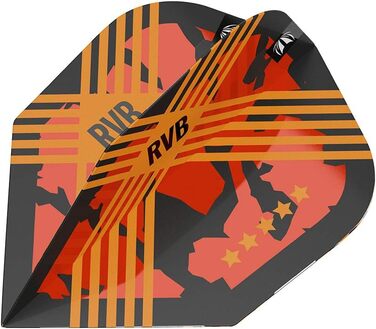 Дротики для дартсу Target RVB 95 3 Gen, 95% вольфраму, Swiss Point, 25 г, стіл, Raymond van Barneveld