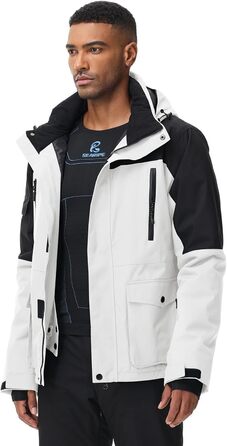 Спортивний костюм для чоловіків YEEFINE (M, #5 Білий + Білий)