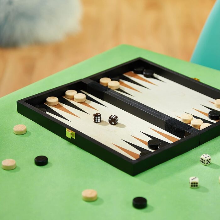 Набір для подорожей: шахи, шашки, дама Philos 2511, поле 30 мм, висота короля 47 мм