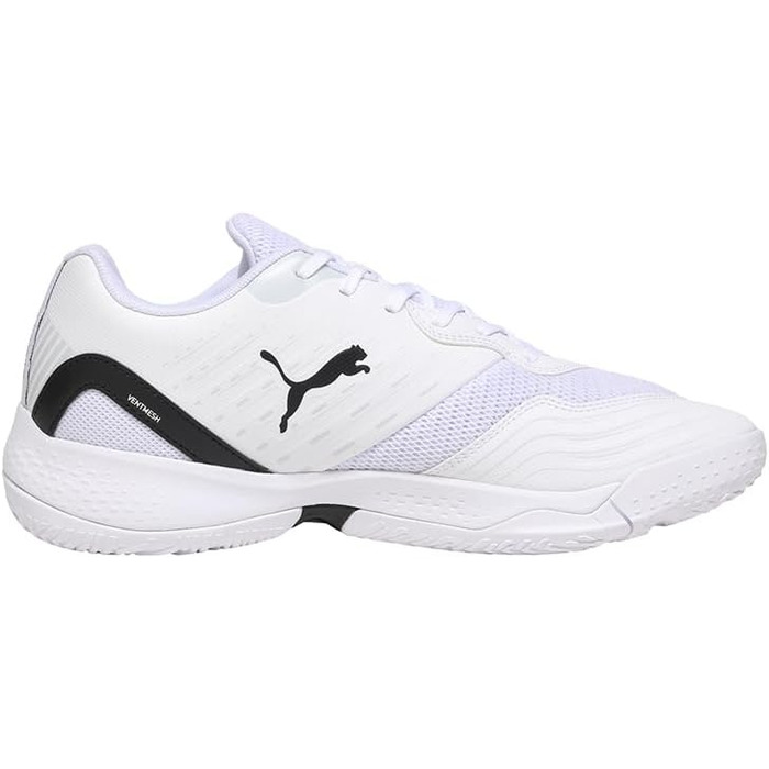 Спортивне взуття PUMA Solarflash III для залу (36 EU, білий/чорний)