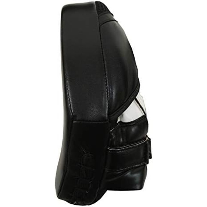 adidas Лапи для боксу вигнуті, пара, універсальний розмір 26x18x9 см, чорні/білі, для тренувань