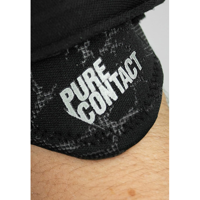 Воротарські рукавички Reusch Pure Contact Infinity для дорослих, чорні, розмір 10.5, з відмінним зчепленням та внутрішнім швом