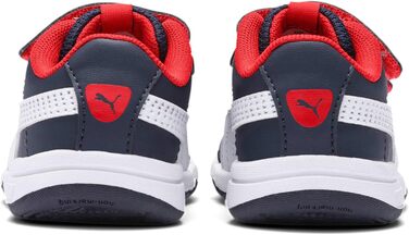 Дитячі кросівки PUMA Stepfleex 2 Sl V Inf - Peacoat White Flame Scarlet