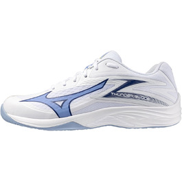 Волейбольне взуття Mizuno Thunder Blade Z для жінок, білий/блакитний, 42 EU