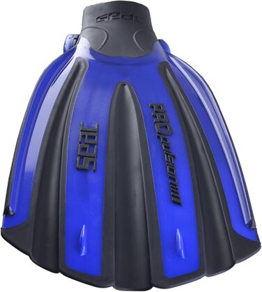 Ласти SEAC Propulsion S із відкритою п'ятою, високоефективні, ремінець Sling, для дайвінгу, виробництво Італія