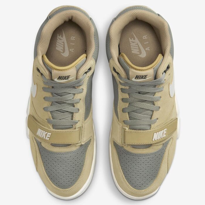 Кросівки Nike Air Trainer 1 для баскетболу, білі/чорні/сірі, 41 EU, 43 EU, 44.5 EU (Olive, Dark Stucco, Summit White)