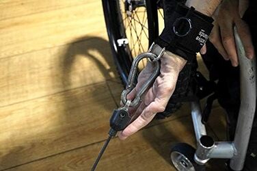 Ремінці з D-кільцем Active Hands, стандартний розмір, допоміжний аксесуар для спорту та реабілітації